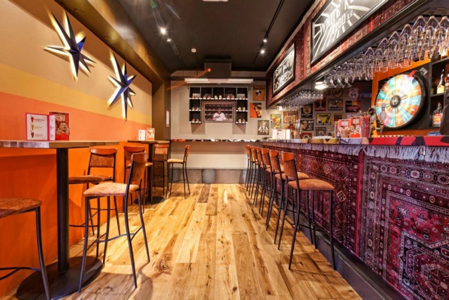 Lebowski Bar is styled after "The Big Lebowski"