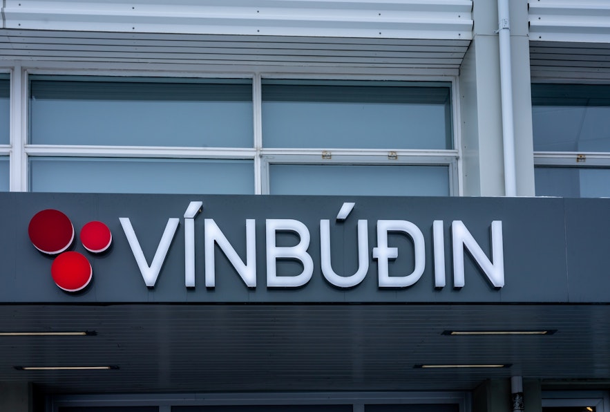Vínbúðin is the only store in Reykjavik that sells alcohol.
