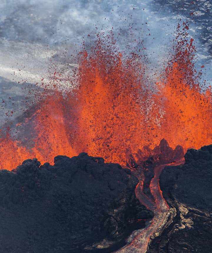 15张摄影作品带你了解冰岛Holuhraun火山