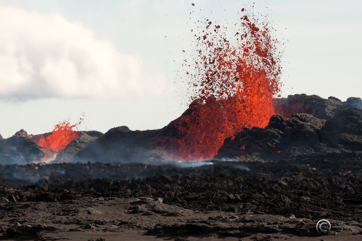 Volcanic eruption at Holuhraun | Guide to Iceland