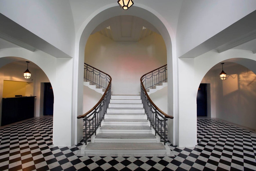 The Culture House is known for it's beautiful staircase