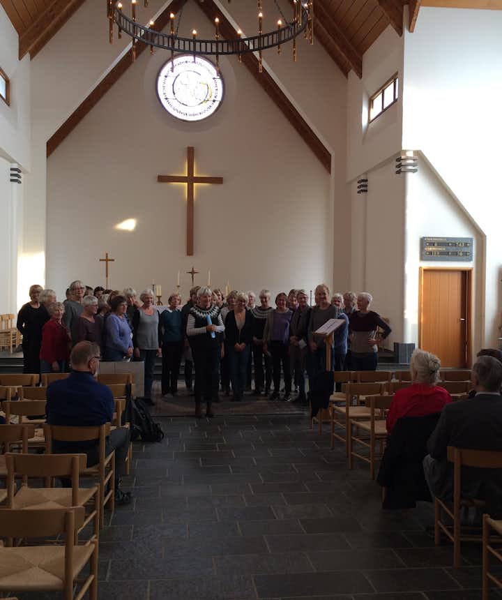 October visitors in Snorrastofa and Reykholt Church