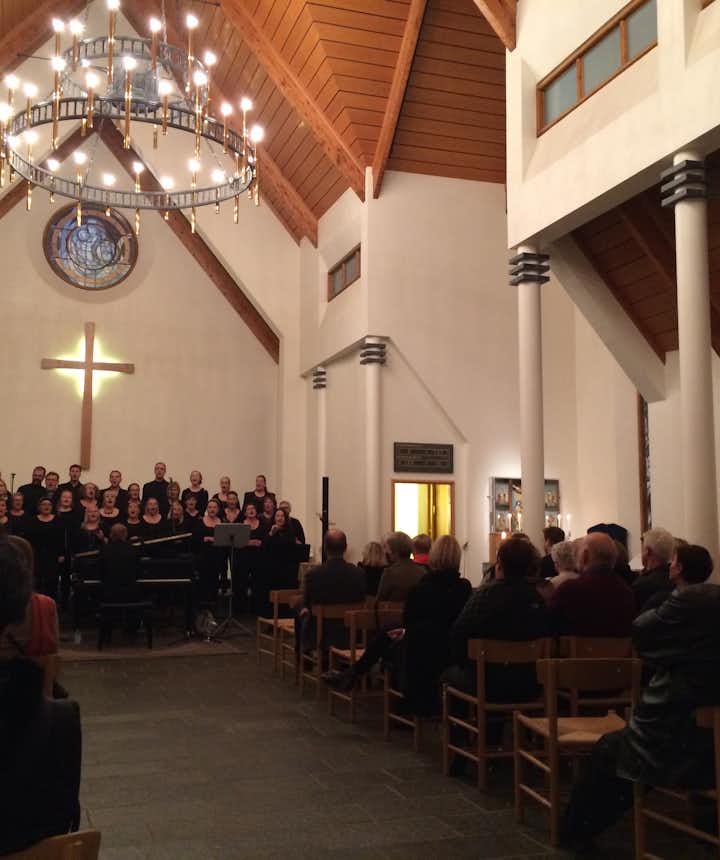 Gospel Choir from Lindakirkja visiting Reykholt 19.10.14