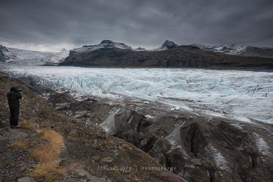 Vatnajokull glacier in Iceland