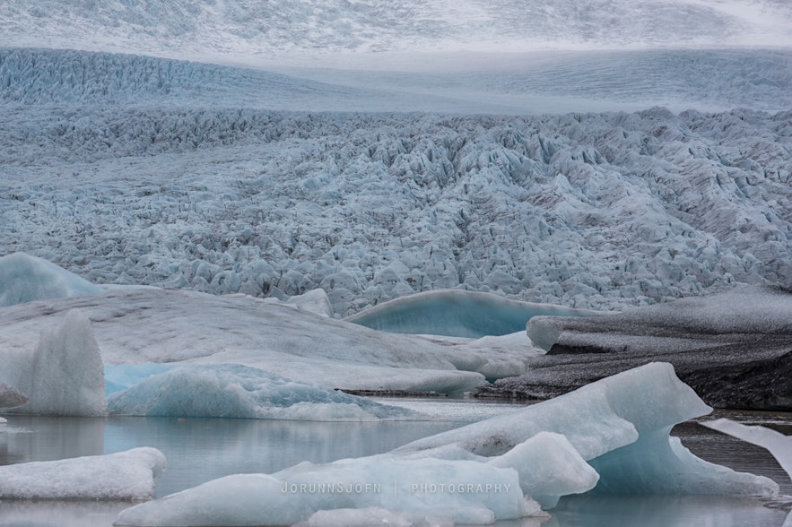 Vatnajokull glacier in Vatnajokull National Park