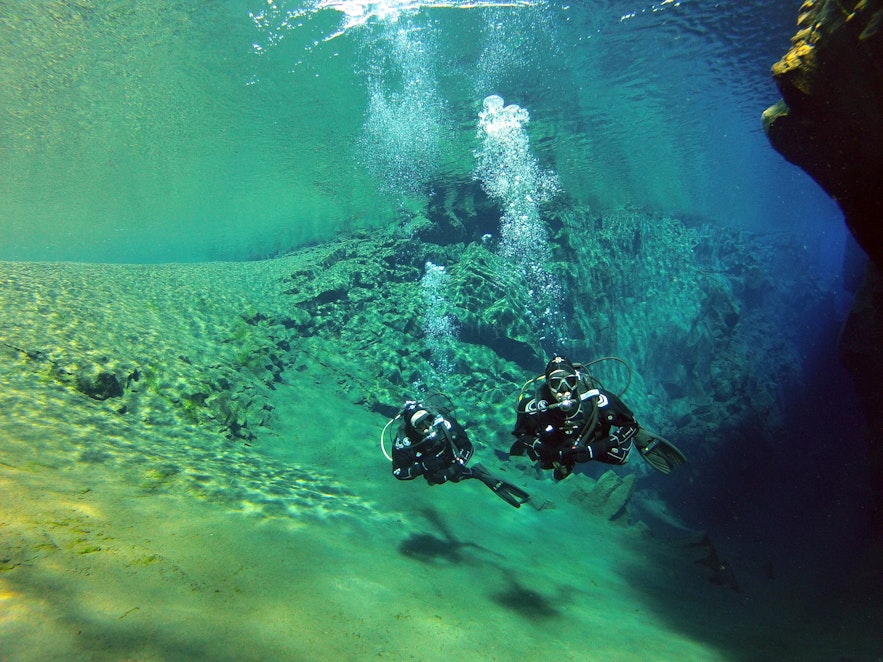 冰岛大裂缝浮潜