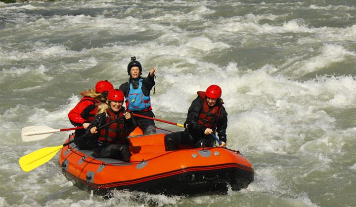 A friendly and qualified guide will join you in this thrilling adventure along the Hvita river.
