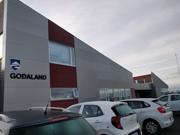 A wide parking lot is available at Godaland in South Iceland.