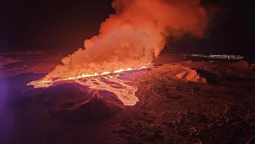 2024年第二次Sundhnukagigar火山爆发非常突然