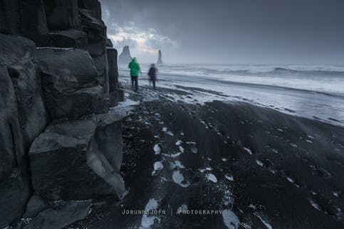 December Darkness in Iceland