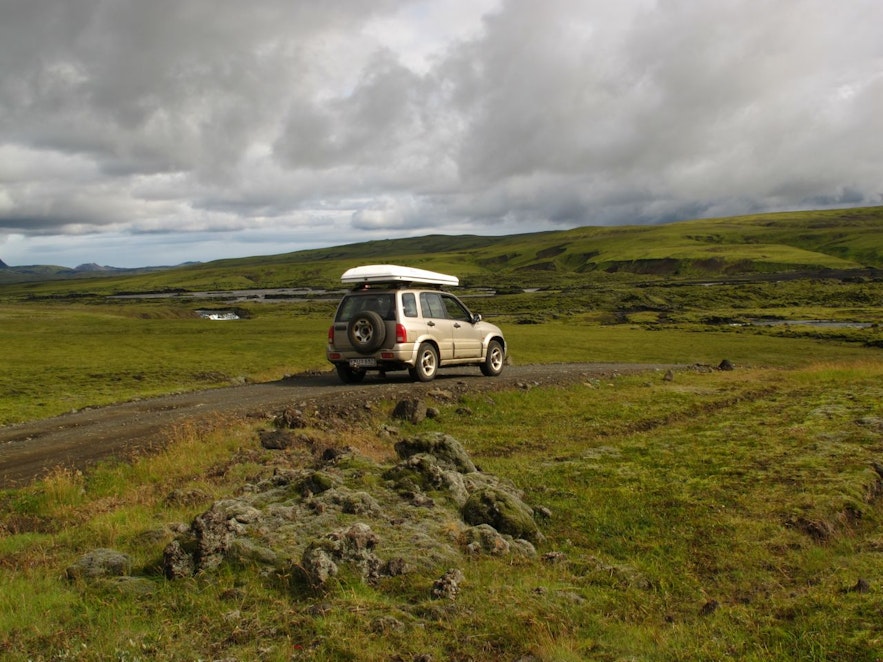 Icelandic exploration by camping car