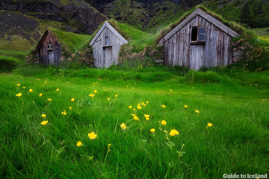 You can travel on a budget in Iceland, without needing to have to stay in one of these turfhouses!