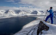 The Westfjords mountains