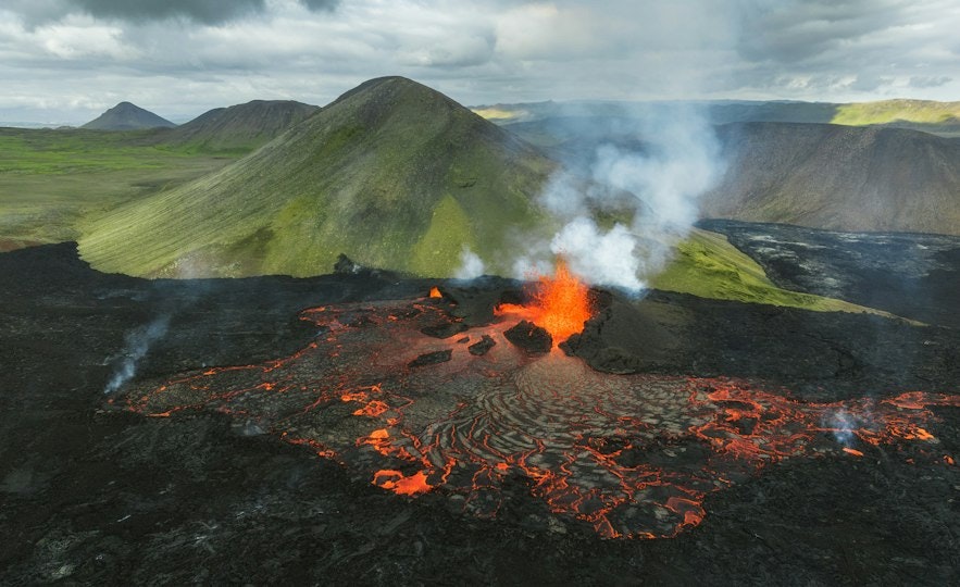 The Reykjanes peninsula has experienced a lot of volcanic activity in recent years