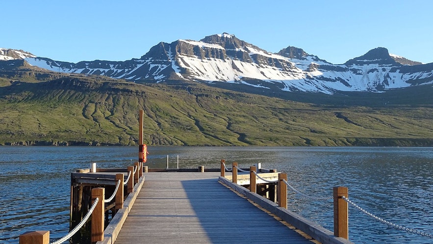 Explore the beauty of the Faskrudsfjordur fjord in Iceland