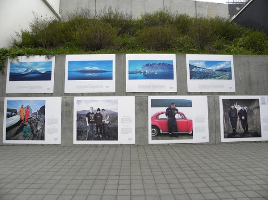 A photo exhibit hosted by the Akureyri Art Museum.