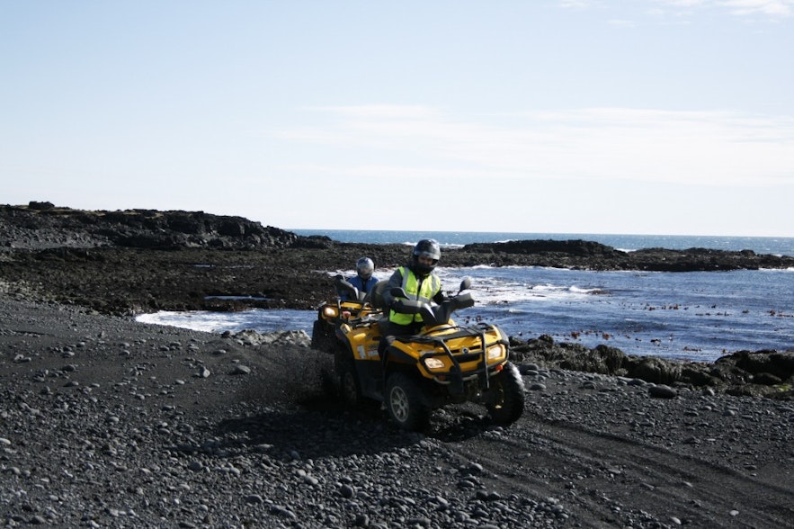 ATV tours in Grindavík just 5 min from the Blue Lagoon