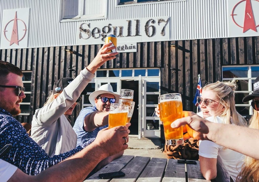 Segull 67 is located in an old fish processing plant in Siglufjordur.
