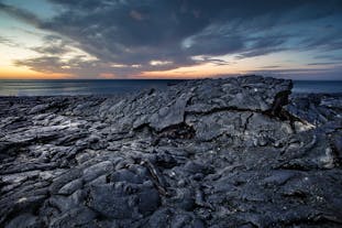 El espectacular campo de lava solidificada de la península de Reykjanes