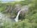 The Hundafoss waterfall near Svartifoss in the Skaftafell Nature Reserve.