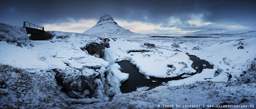 Iceland in wintertime