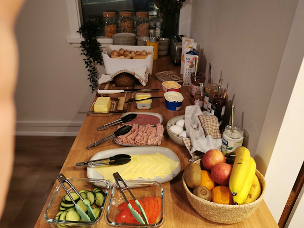 Guests at the Stykkisholmur Inn will enjoy a buffet breakfast.