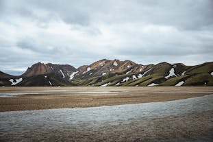 The beautiful mountains of the Landmannalaugar area of the Icelandic Highlands.