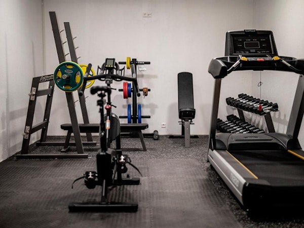 Stay fit on vacation by using the gym at 201 Hotel in Kopavogur.