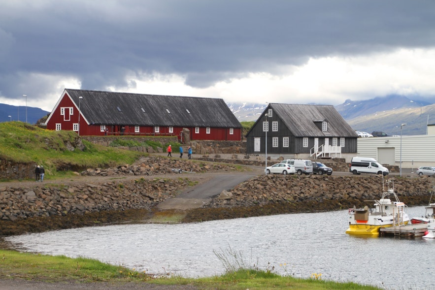 The Langabud Cultural Center is a lovely stop in Djupavogur town