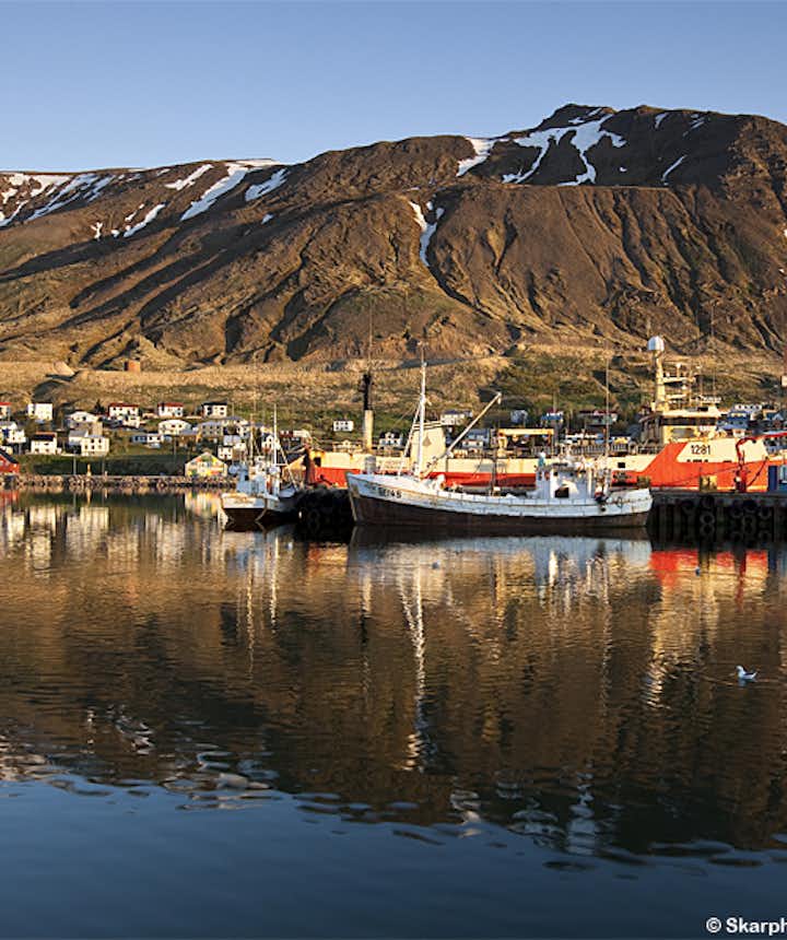 Siglufjörður fjord in North Iceland - picture by Skarphéðinn Þráinsson