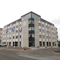  Hotel Vesturland ligt in het hart van Borgarnes in West-IJsland.