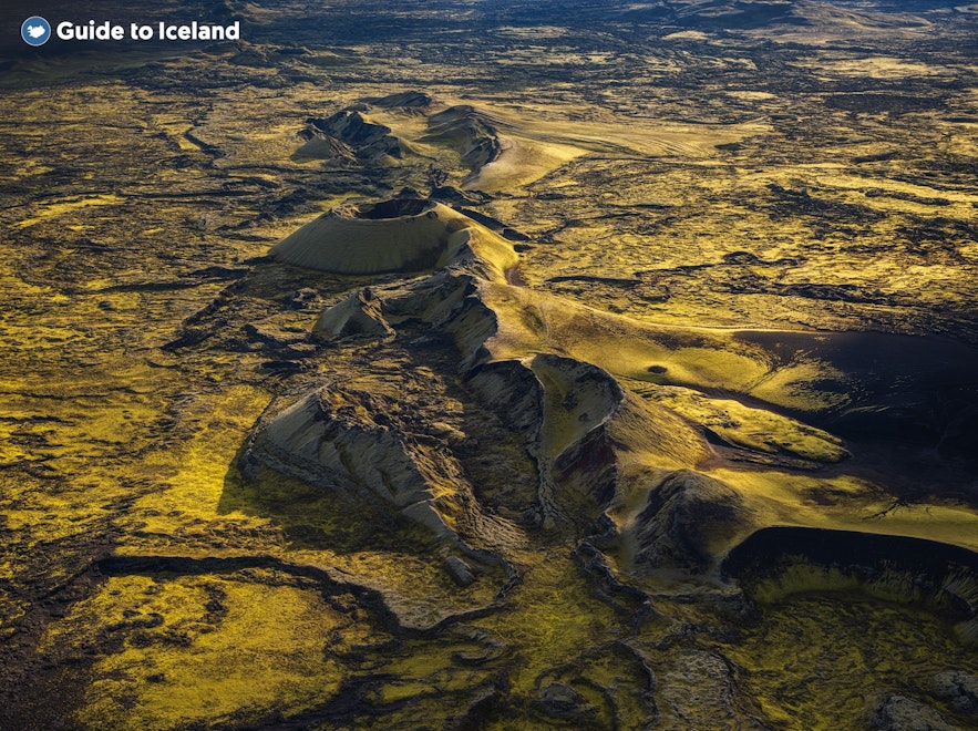 拉基火山口是冰岛最美丽的地方之一