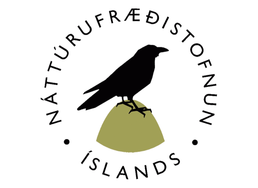 The raven is featured on the emblem of the Icelandic Institute of Natural History