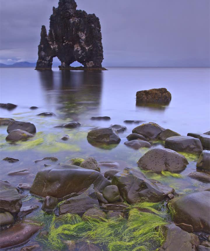 Vatnsnes peninsula in North Iceland