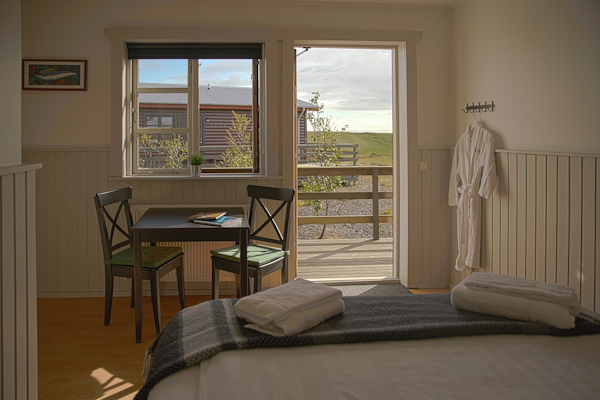 Fresh Icelandic breeze enters the rooms at Aurora Lodge Hotel.