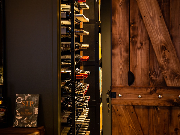 Guests will never run out of fine wine at the Aurora Lodge Hotel.