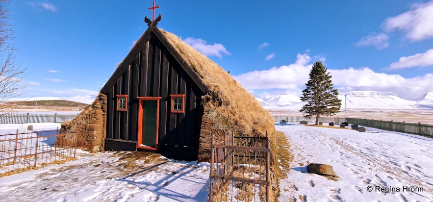 Víðimýrarkirkja Turf Church in North-Iceland - is it the most beautiful of them all?