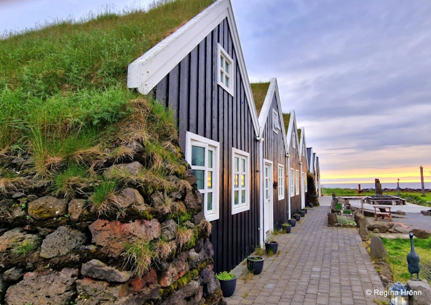 The Viking Village in the Viking Town Hafnarfjörður in SW-Iceland