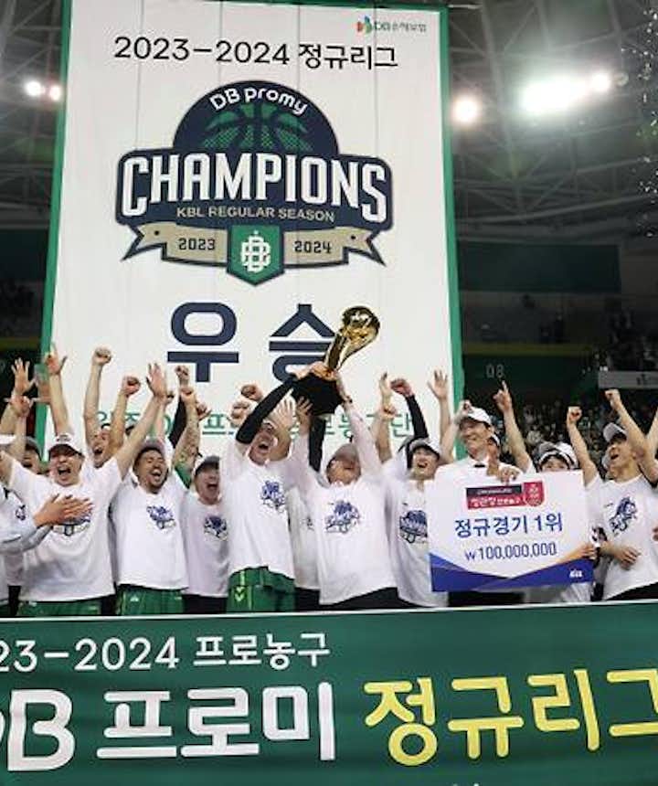 Wonju DB Wins the Regular League for the First Time in 4 Years