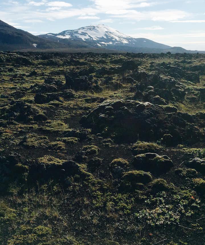 冰岛内陆高地赫克拉火山