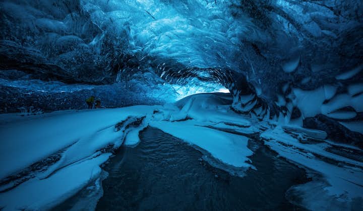 One of the greatest draws of visiting the Iceland is winter is the chance to explore the ice caves under Vatnajökull glacier.