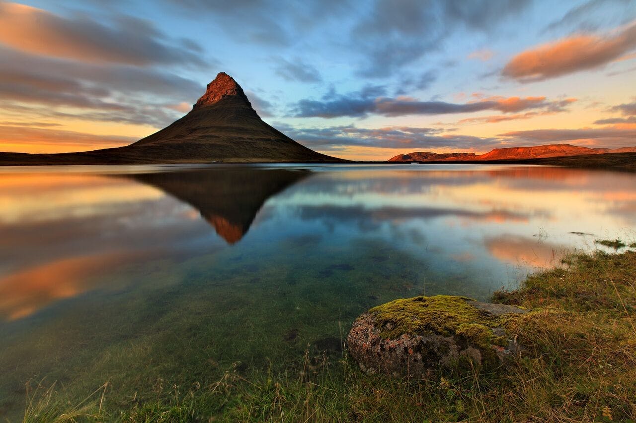 This is the reason why Kirkjufell is Iceland's most photographed mountain.
