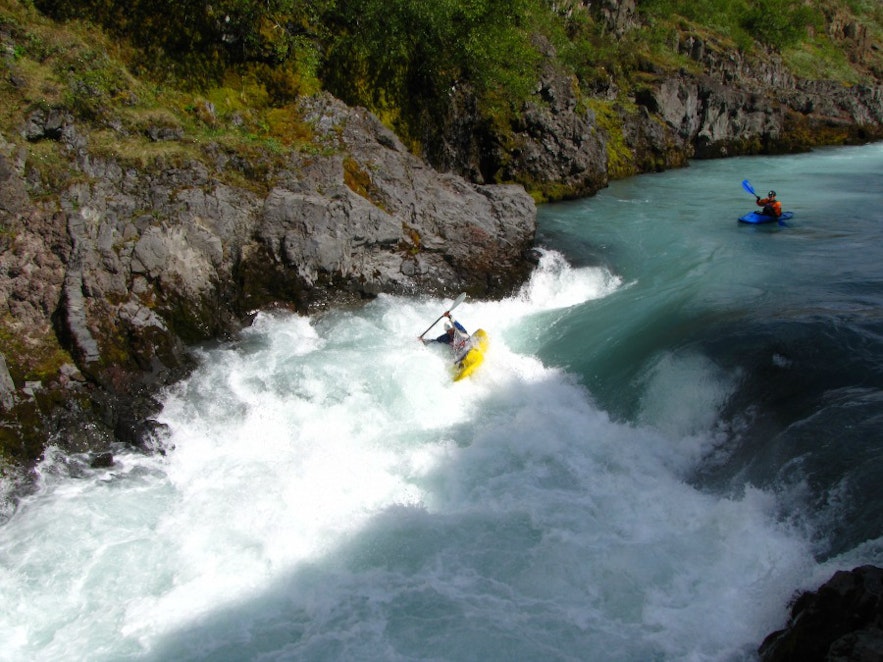 Viking Rafting Iceland Whitewater Action East Glacial River 36asa