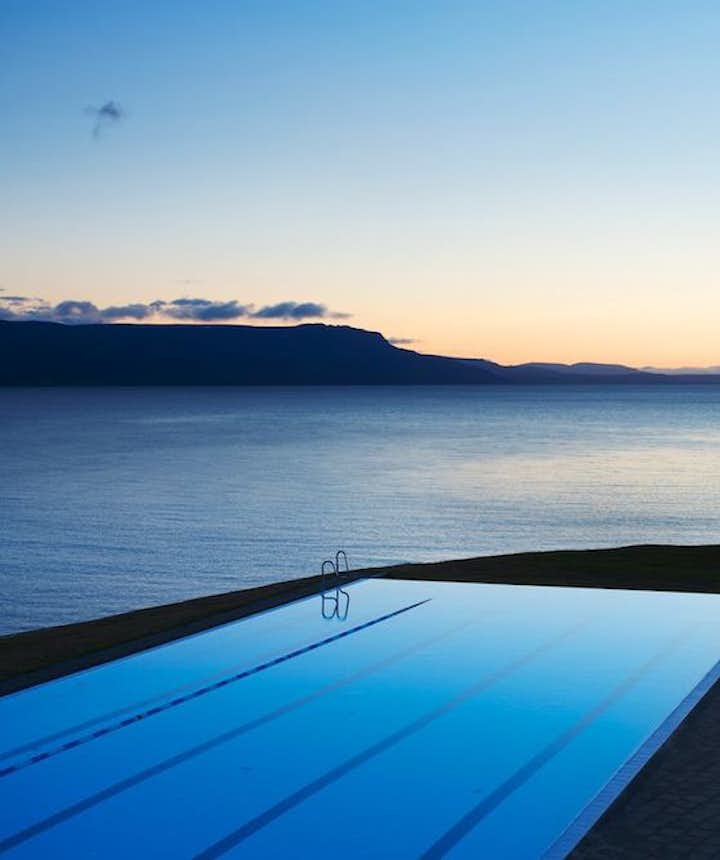 Hofsós swimming pool in Iceland