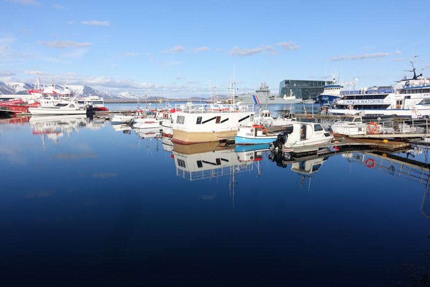 冰岛首都雷克雅未克旧港