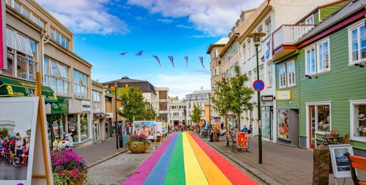 Reykjavik's Rainbow Street is a colorful addition to this vibrant city.