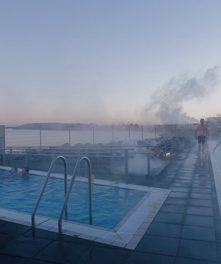 冰岛黄金圈沿线Fontana地热温泉