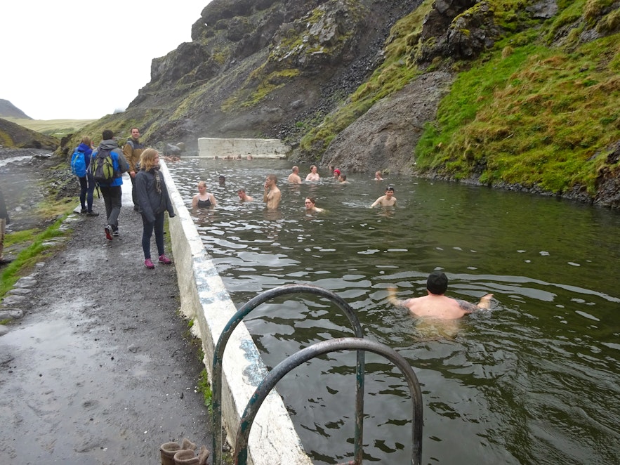アイスランド最古の温泉