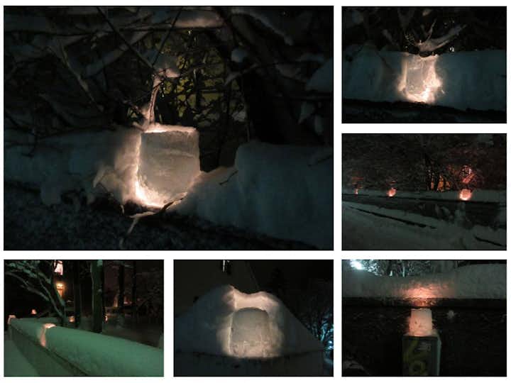 Arctic Ice Lanterns