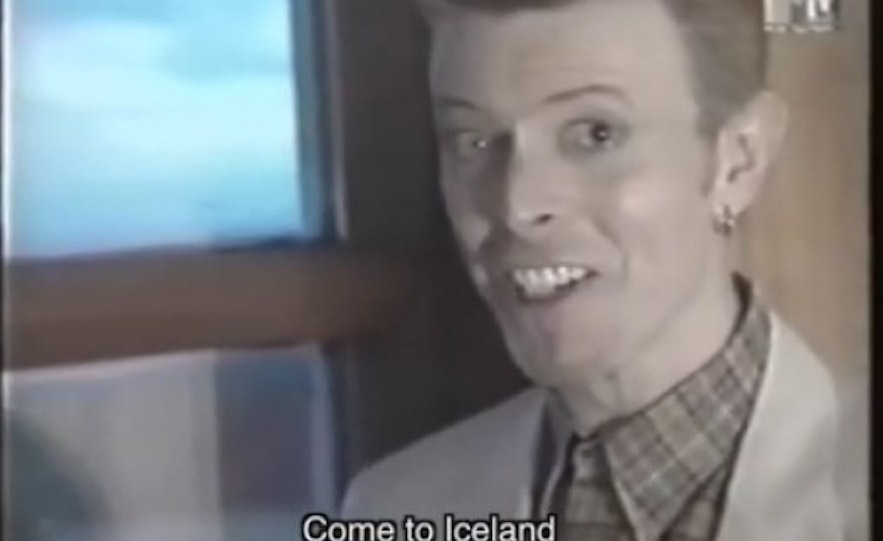 David Bowie in Iceland